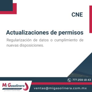 CNE Actualizaciones de permisos