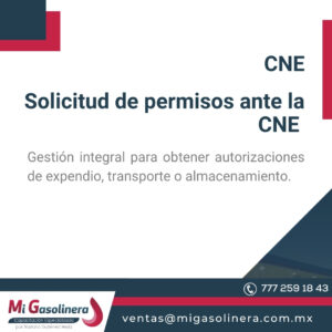 CNE Solicitud de permisos ante la CNE